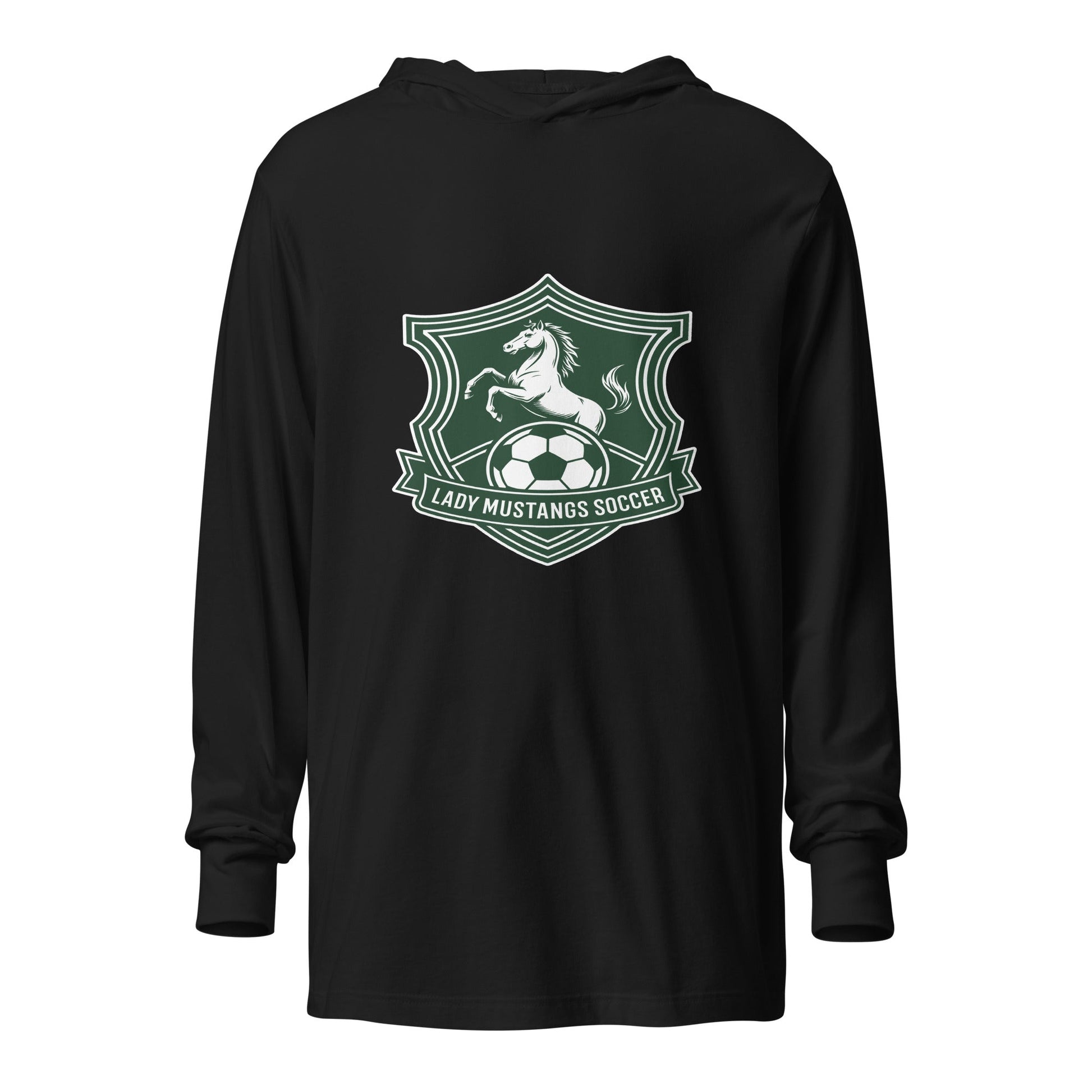 Performance | Hooded Long Sleeve T Shirt | JFK Memorial Lady Mustang Soccer