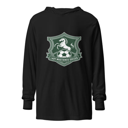 Performance | Hooded Long Sleeve T Shirt | JFK Memorial Lady Mustang Soccer