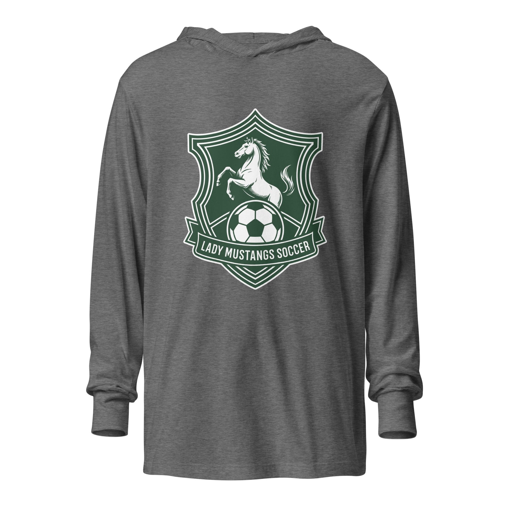 Performance | Hooded Long Sleeve T Shirt | JFK Memorial Lady Mustang Soccer