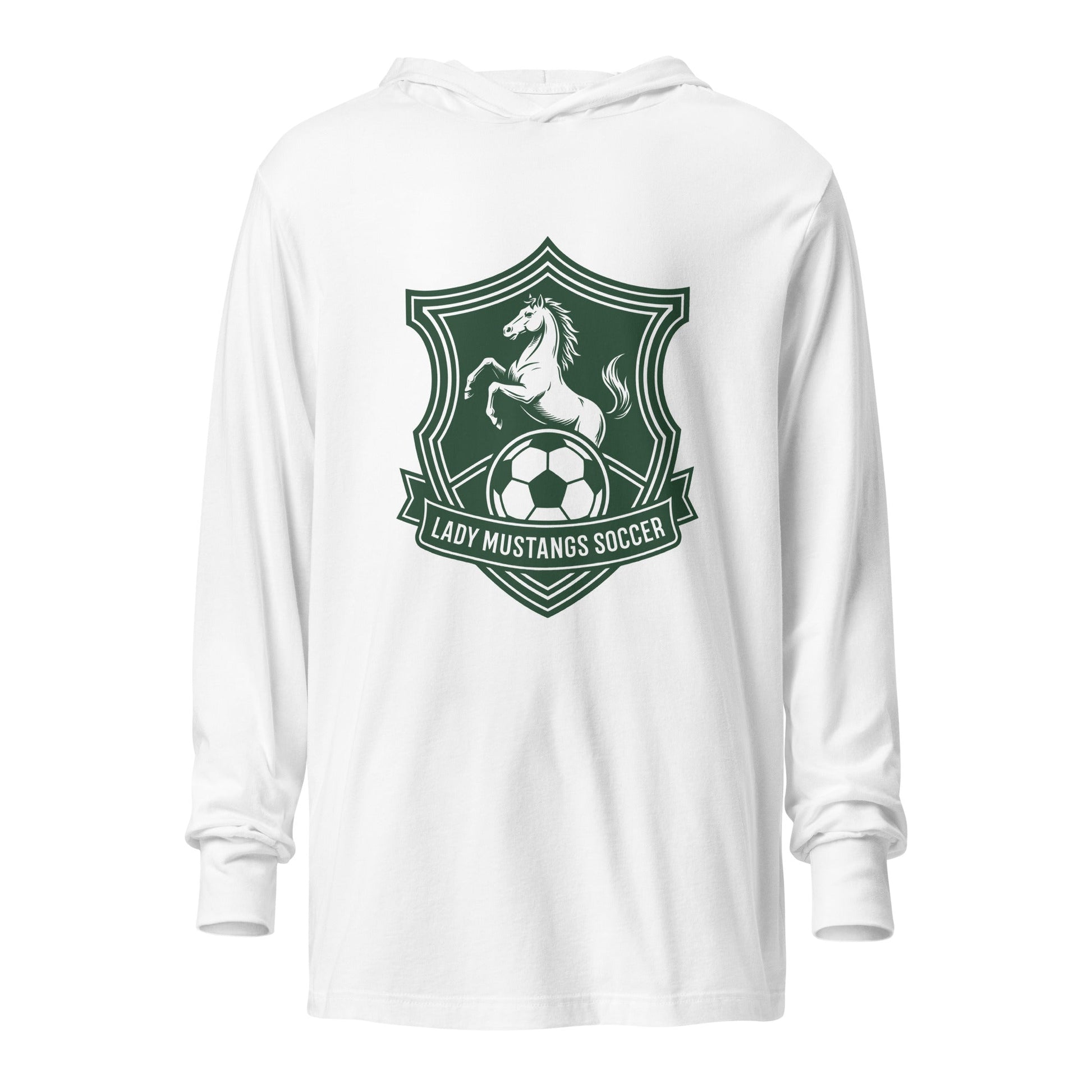 Performance | Hooded Long Sleeve T Shirt | JFK Memorial Lady Mustang Soccer