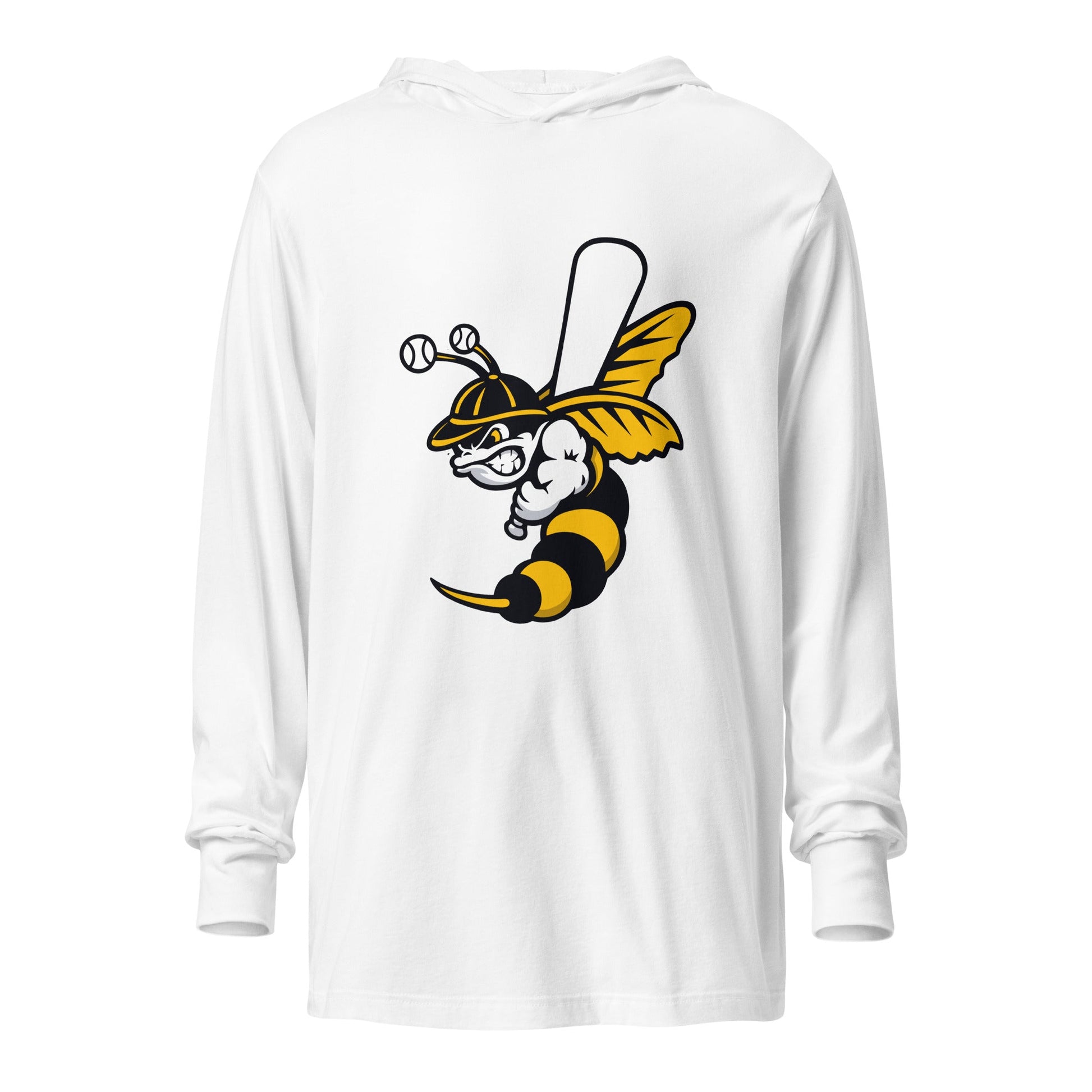 Performance | Hooded Long Sleeve T Shirt | Joanna Hornets | Hornet Logo