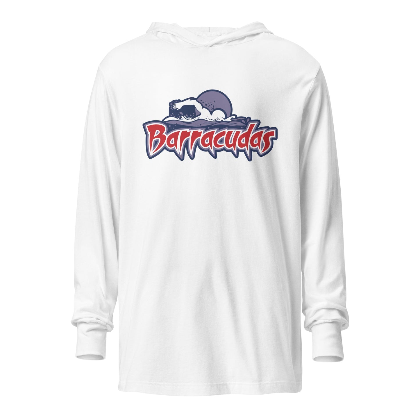 Performance | Hooded Long Sleeve T Shirt | Johnson Ranch Barracudas