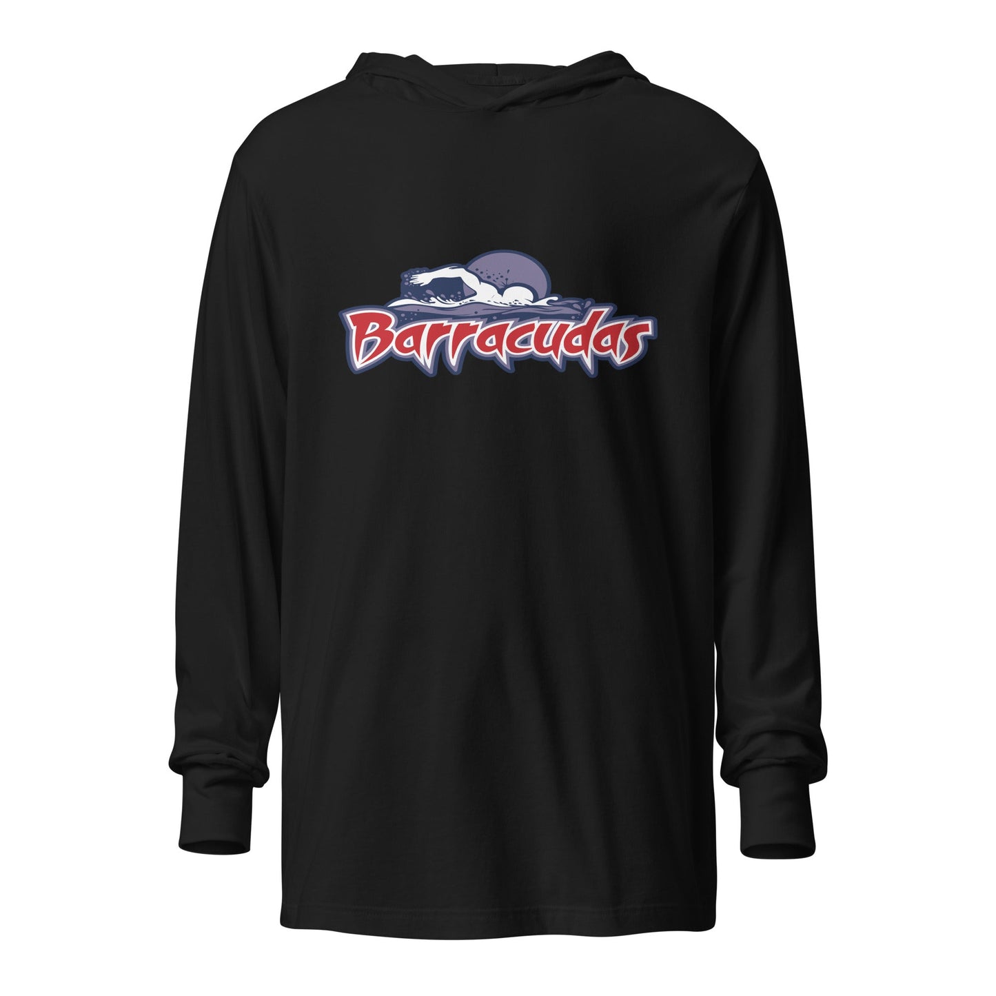 Performance | Hooded Long Sleeve T Shirt | Johnson Ranch Barracudas