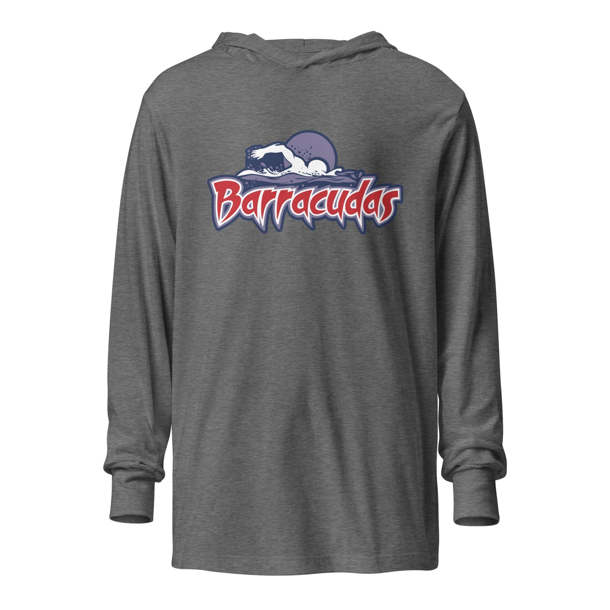 Performance | Hooded Long Sleeve T Shirt | Johnson Ranch Barracudas