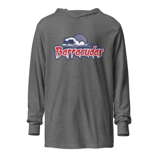 Performance | Hooded Long Sleeve T Shirt | Johnson Ranch Barracudas