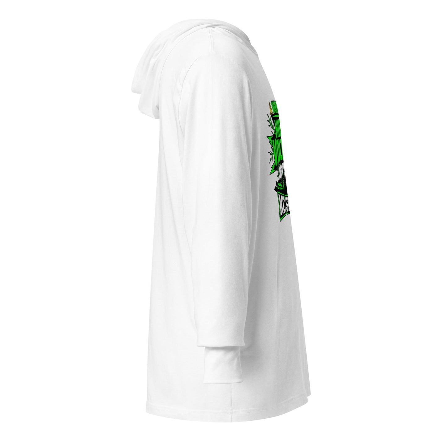 Performance | Hooded Long Sleeve T Shirt | Kansas City Surge | High Voltage Logo