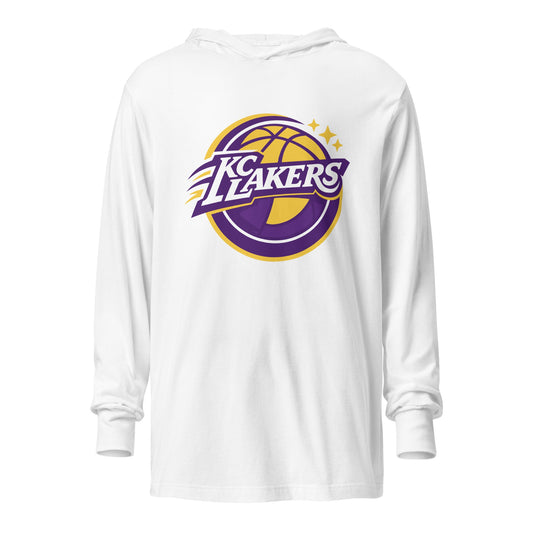Performance | Hooded Long Sleeve T Shirt | KC LAKERS - TGTI | Crest Logo