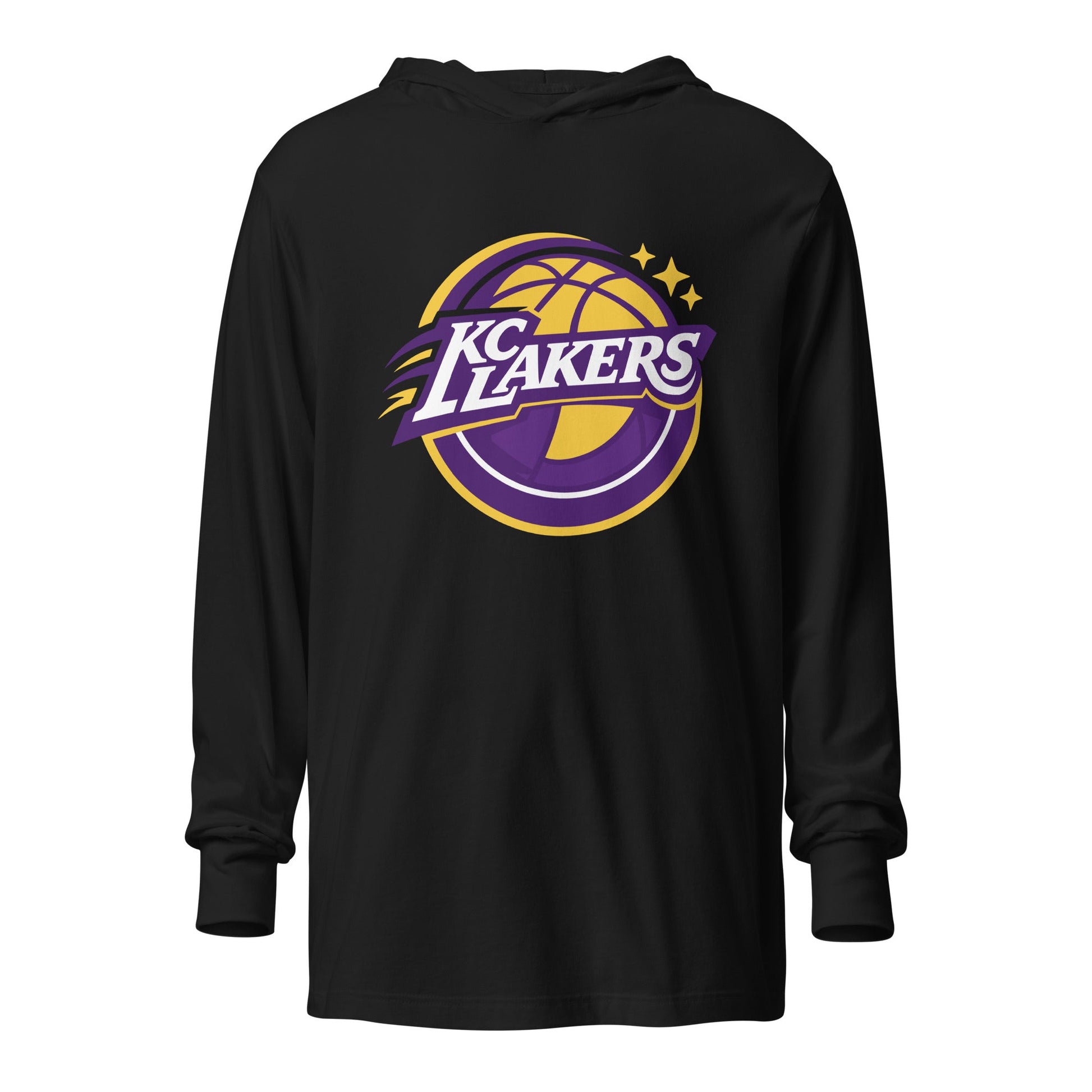 Performance | Hooded Long Sleeve T Shirt | KC LAKERS - TGTI | Crest Logo