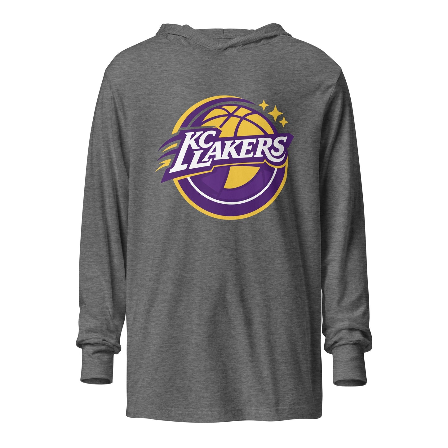Performance | Hooded Long Sleeve T Shirt | KC LAKERS - TGTI | Crest Logo