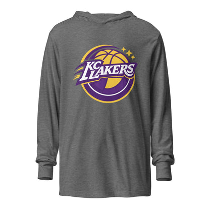 Performance | Hooded Long Sleeve T Shirt | KC LAKERS - TGTI | Crest Logo