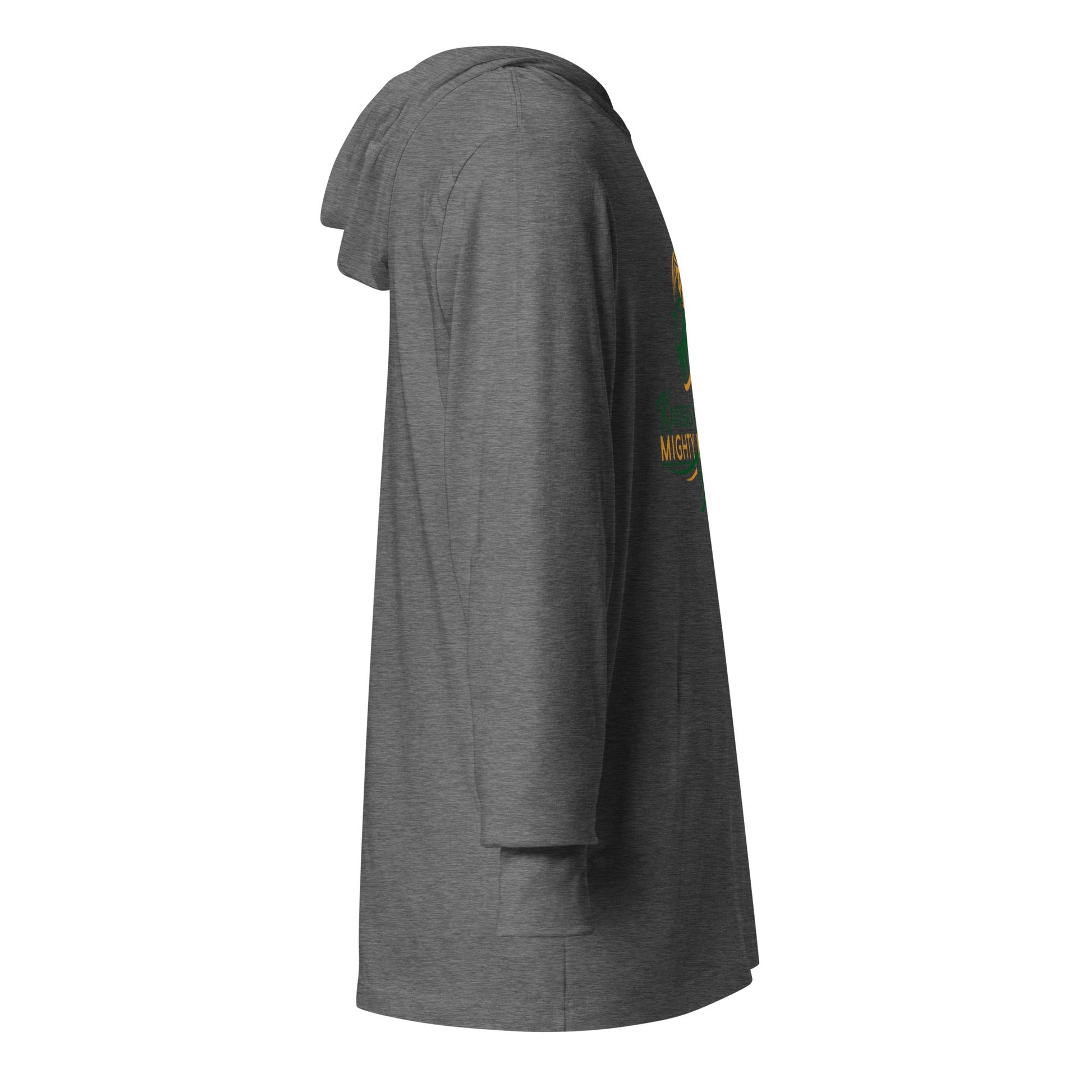 Performance | Hooded Long Sleeve T Shirt | KC Mighty Marching Steppers | Script Logo