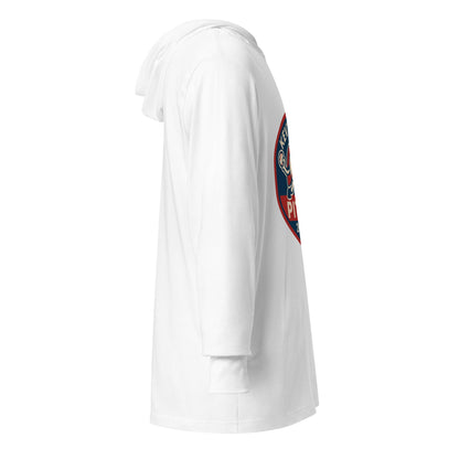 Performance | Hooded Long Sleeve T Shirt | Kev's First Pitch