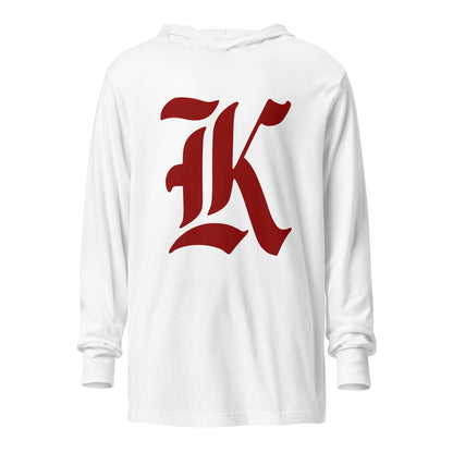 Performance | Hooded Long Sleeve T Shirt | Kofa Baseball Booster Club | Athletics Logo