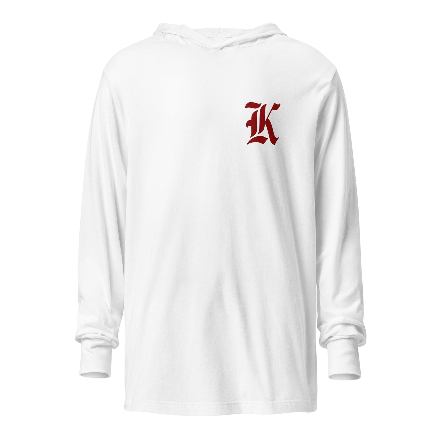 Performance | Hooded Long Sleeve T Shirt | Kofa Baseball Booster Club | Crest Lettermark Logo