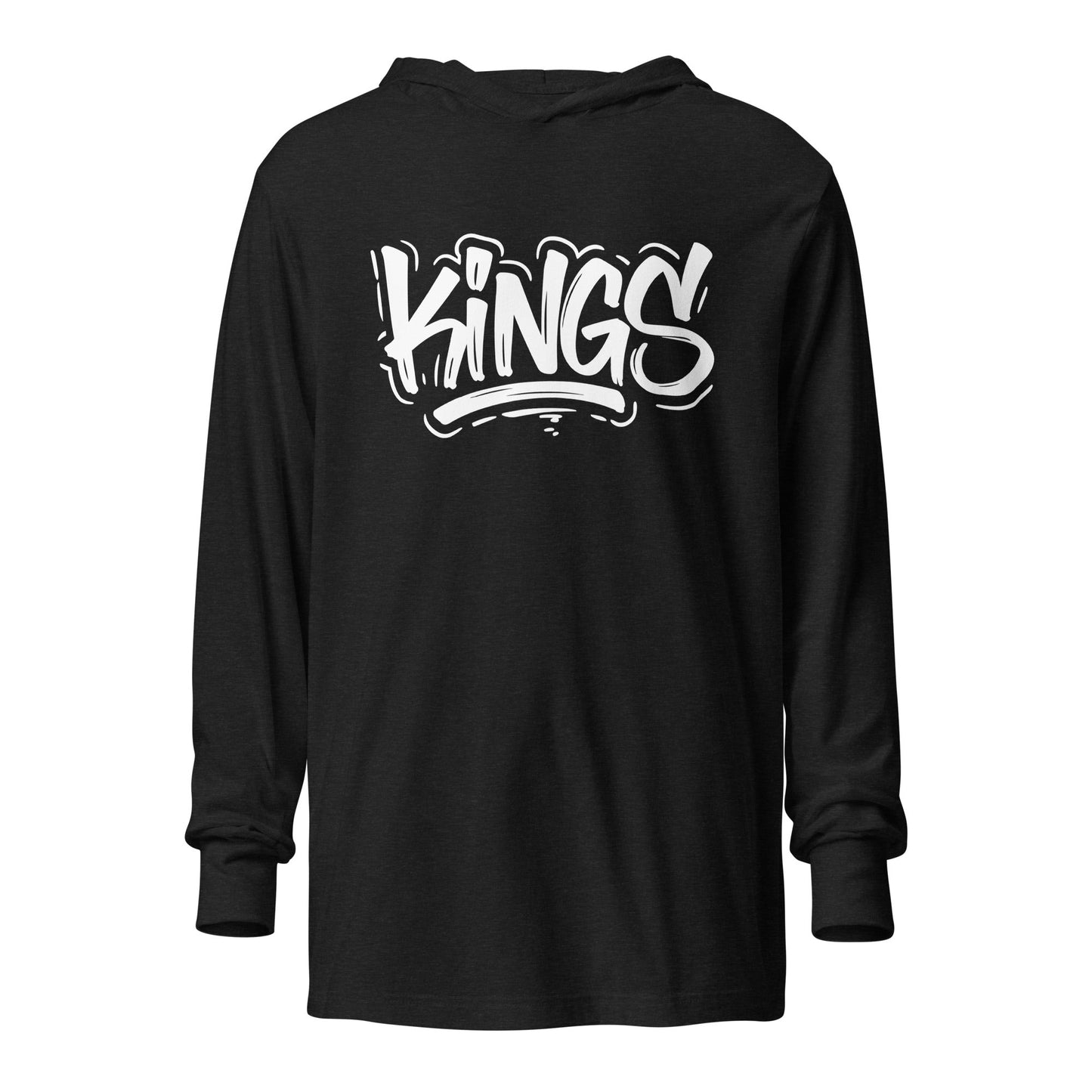 Performance | Hooded Long Sleeve T Shirt | Kofa Baseball Booster Club | Kings Emblem Logo