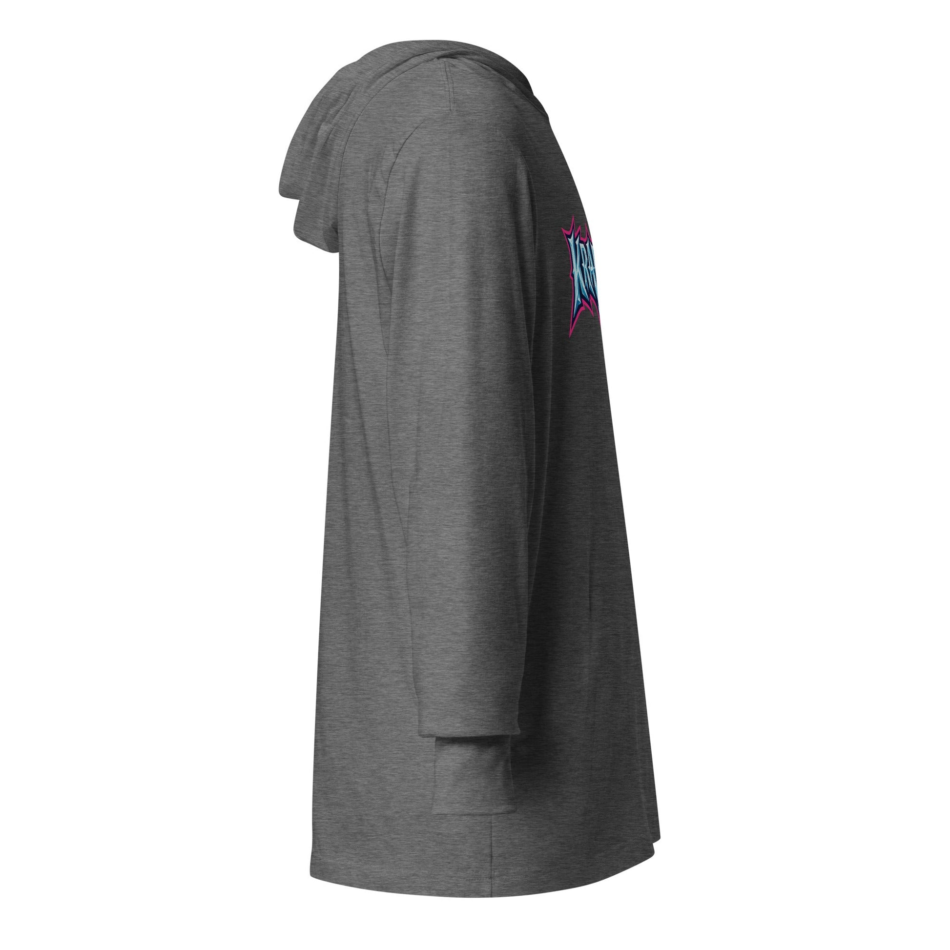 Performance | Hooded Long Sleeve T Shirt | Kraken Fastpitch | Script Logo