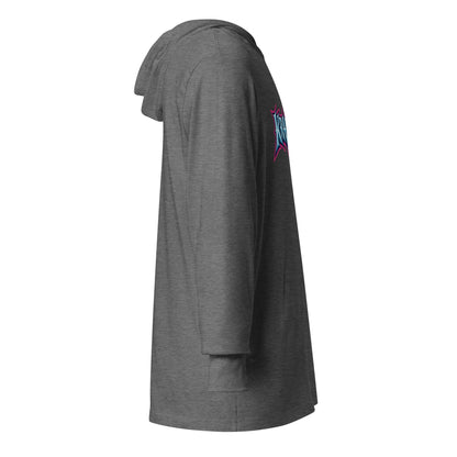Performance | Hooded Long Sleeve T Shirt | Kraken Fastpitch | Script Logo