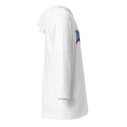 Performance | Hooded Long Sleeve T Shirt | Kraken Fastpitch | Script Logo