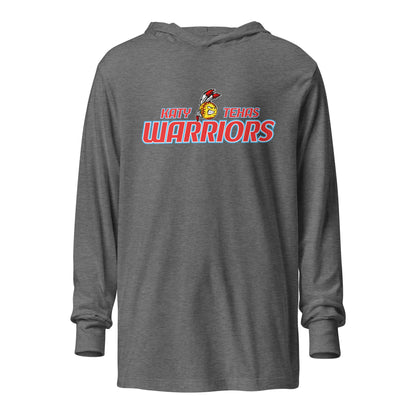 Performance | Hooded Long Sleeve T Shirt | KTX Warriors | Alt Logo