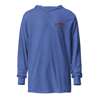Performance | Hooded Long Sleeve T Shirt | KY Flames | Classic Logo