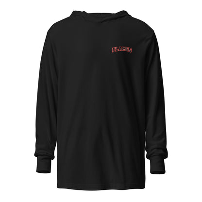 Performance | Hooded Long Sleeve T Shirt | KY Flames | Classic Logo