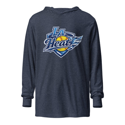 Performance | Hooded Long Sleeve T Shirt | LA Heat | Alt Logo