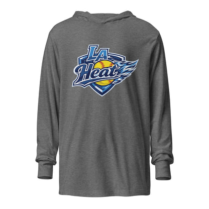 Performance | Hooded Long Sleeve T Shirt | LA Heat | Alt Logo