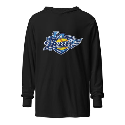 Performance | Hooded Long Sleeve T Shirt | LA Heat | Alt Logo
