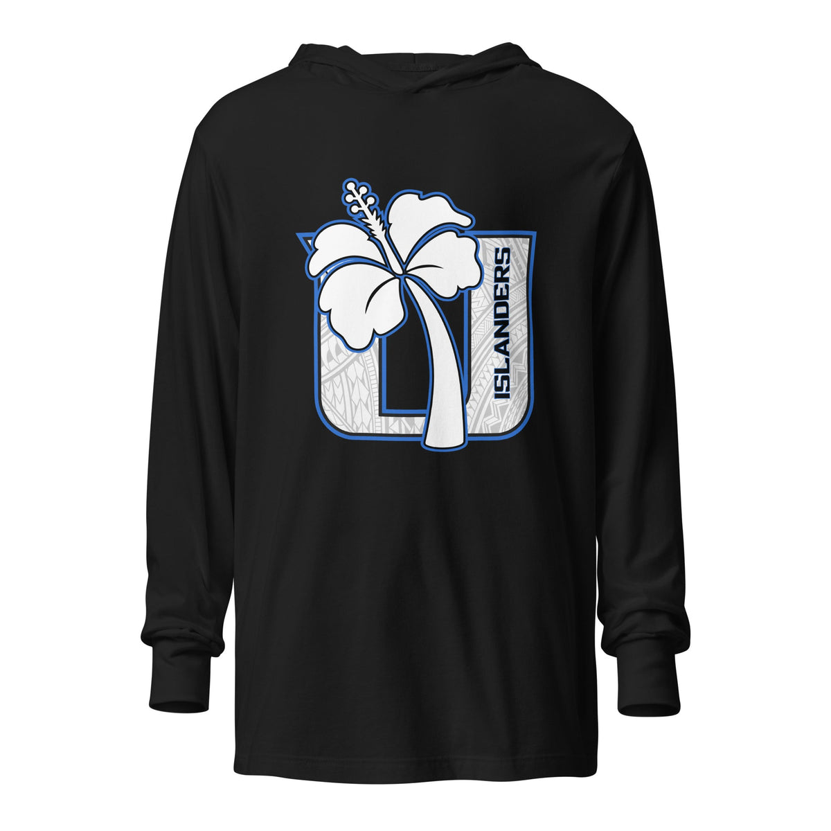 Performance | Hooded Long Sleeve T Shirt | Lady Islanders | Crest Logo