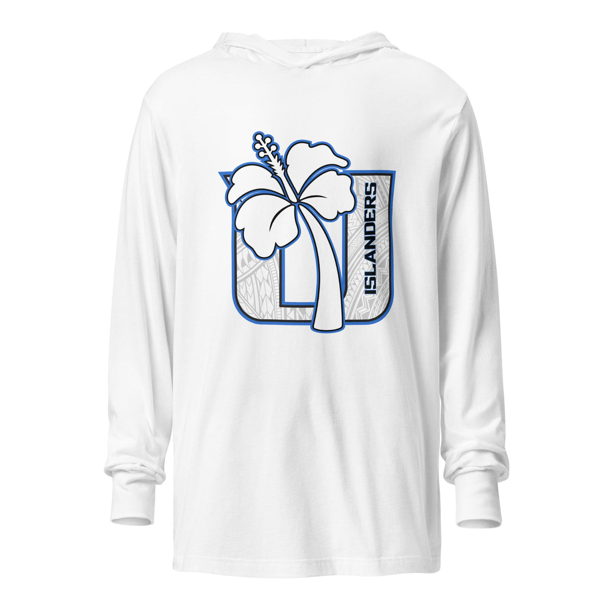 Performance | Hooded Long Sleeve T Shirt | Lady Islanders | Crest Logo