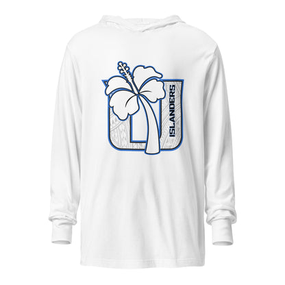 Performance | Hooded Long Sleeve T Shirt | Lady Islanders | Crest Logo