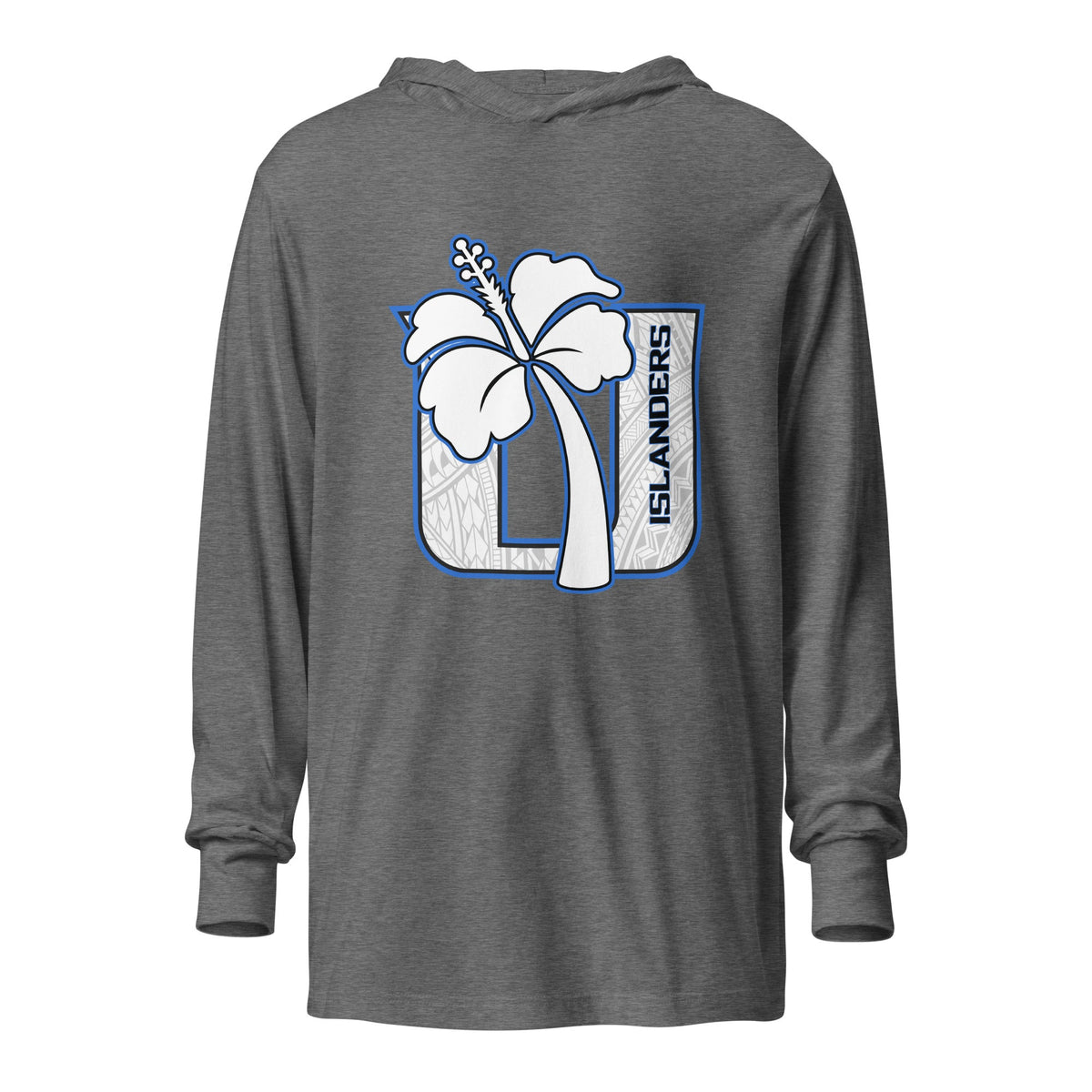 Performance | Hooded Long Sleeve T Shirt | Lady Islanders | Crest Logo