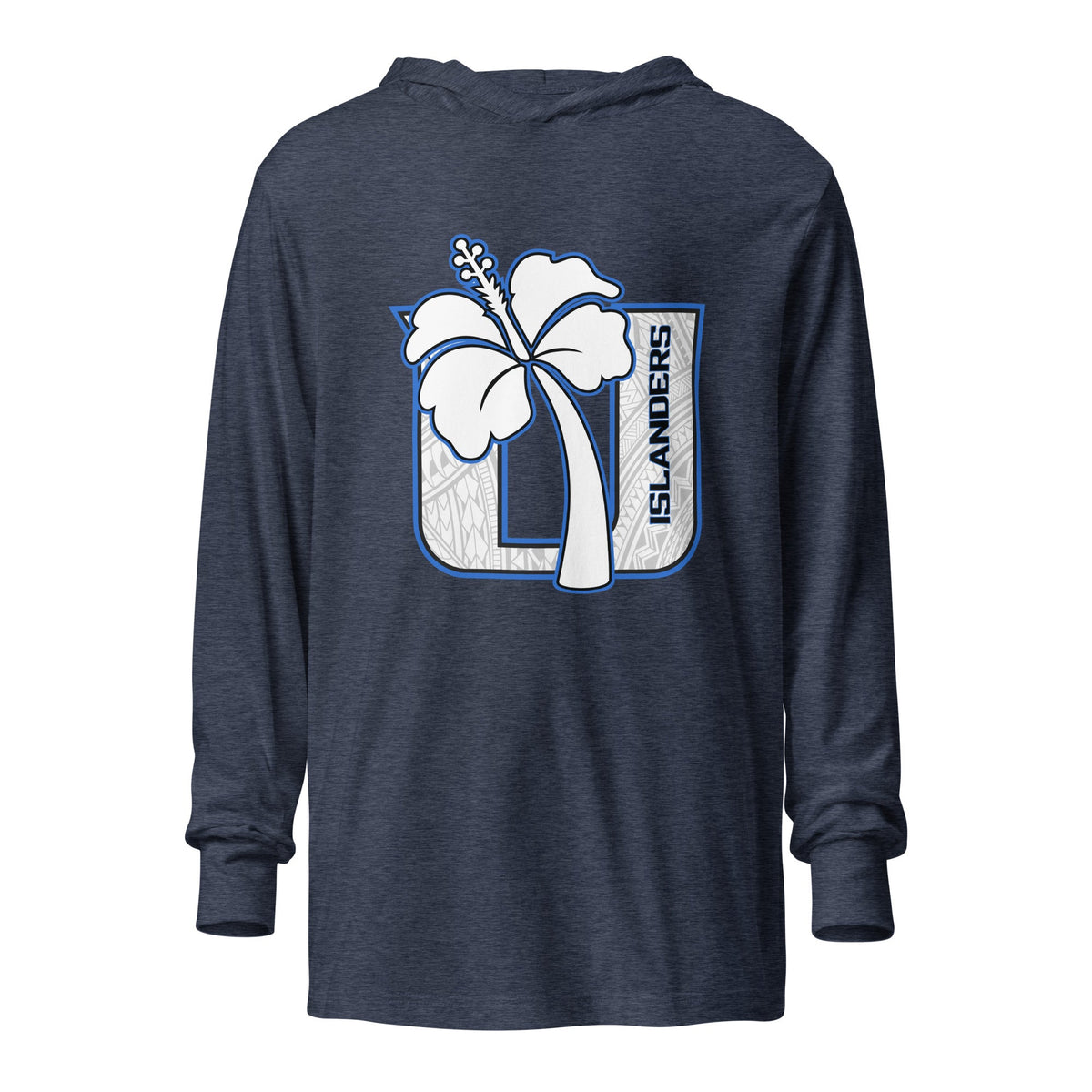Performance | Hooded Long Sleeve T Shirt | Lady Islanders | Crest Logo