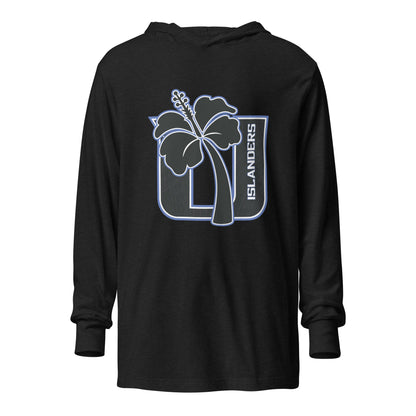 Performance | Hooded Long Sleeve T Shirt | Lady Islanders | Valor Logo