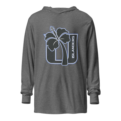 Performance | Hooded Long Sleeve T Shirt | Lady Islanders | Valor Logo