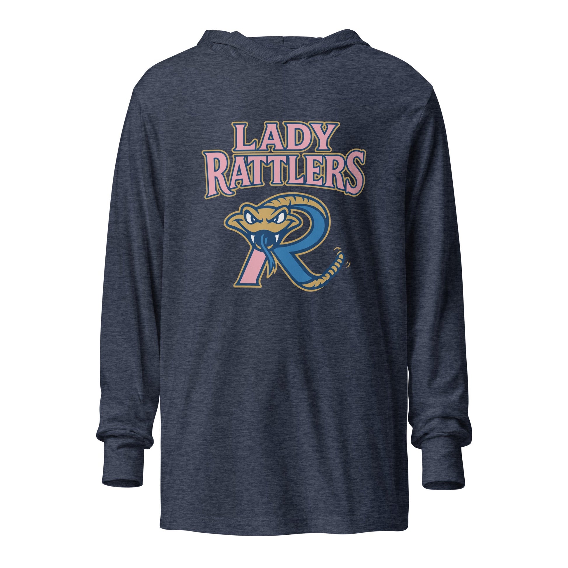 Performance | Hooded Long Sleeve T Shirt | Lady Rattlers | Rattlers Logo
