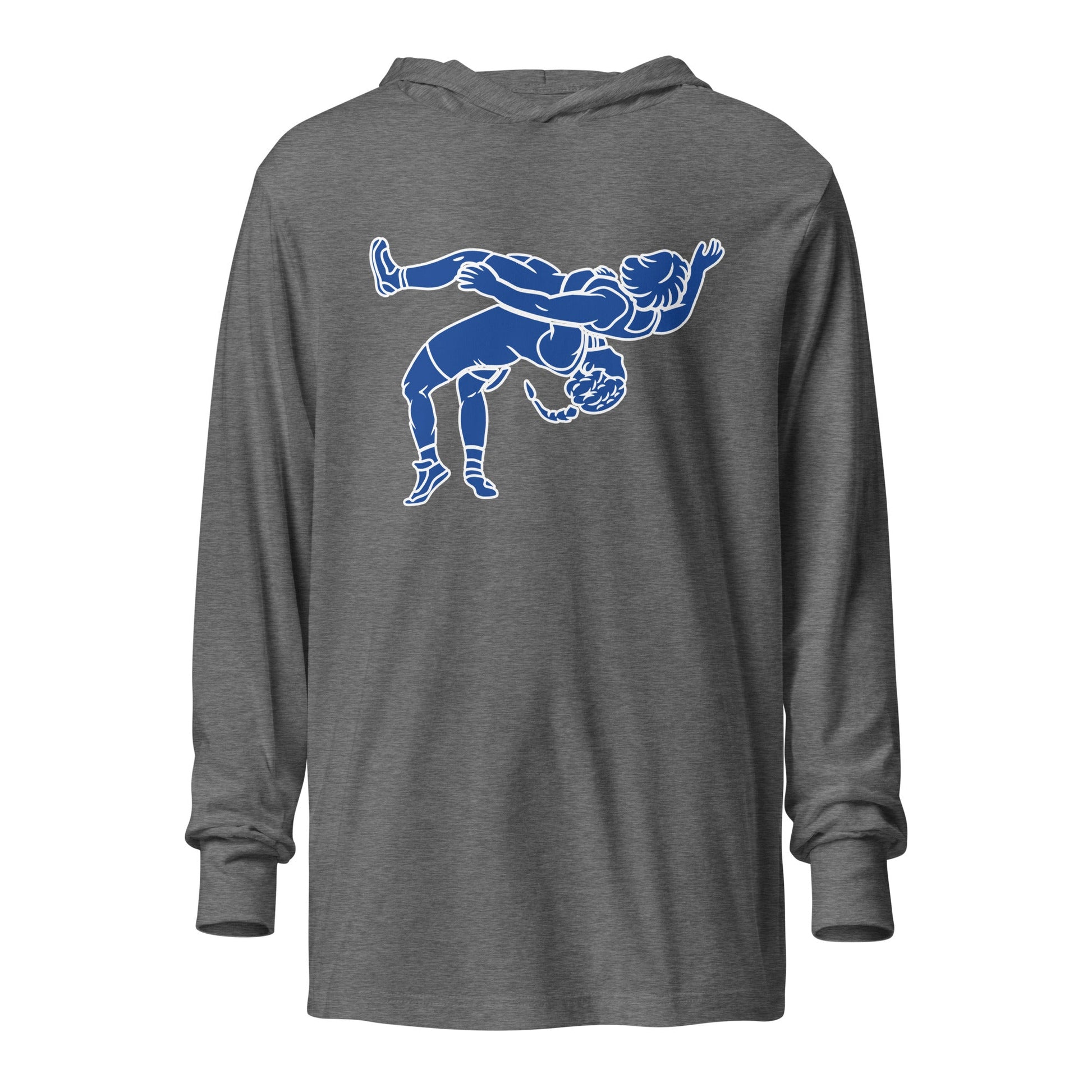 Performance | Hooded Long Sleeve T Shirt | Lady Senators Wrestling | Wrestler Logo