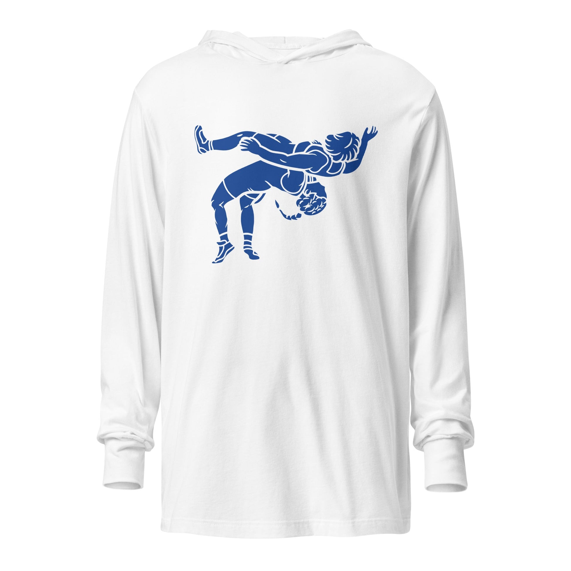 Performance | Hooded Long Sleeve T Shirt | Lady Senators Wrestling | Wrestler Logo