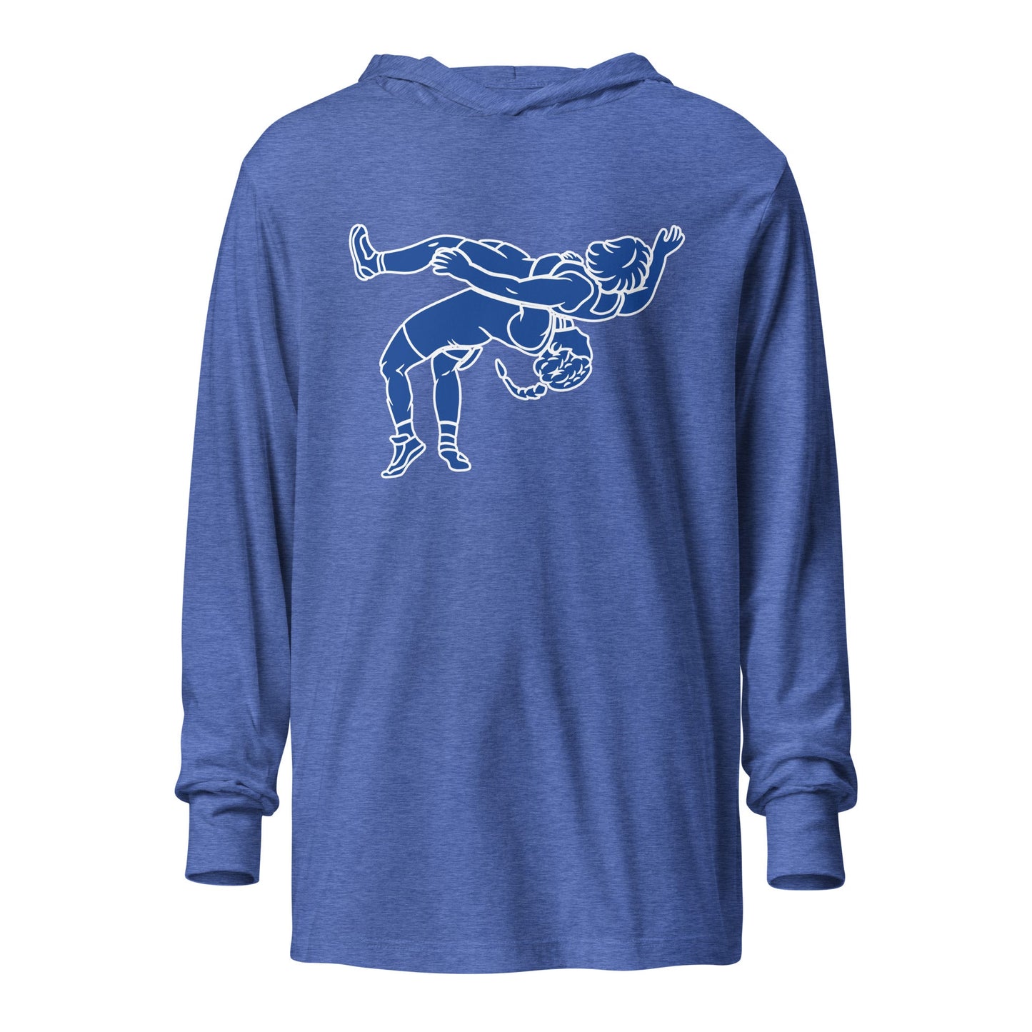 Performance | Hooded Long Sleeve T Shirt | Lady Senators Wrestling | Wrestler Logo