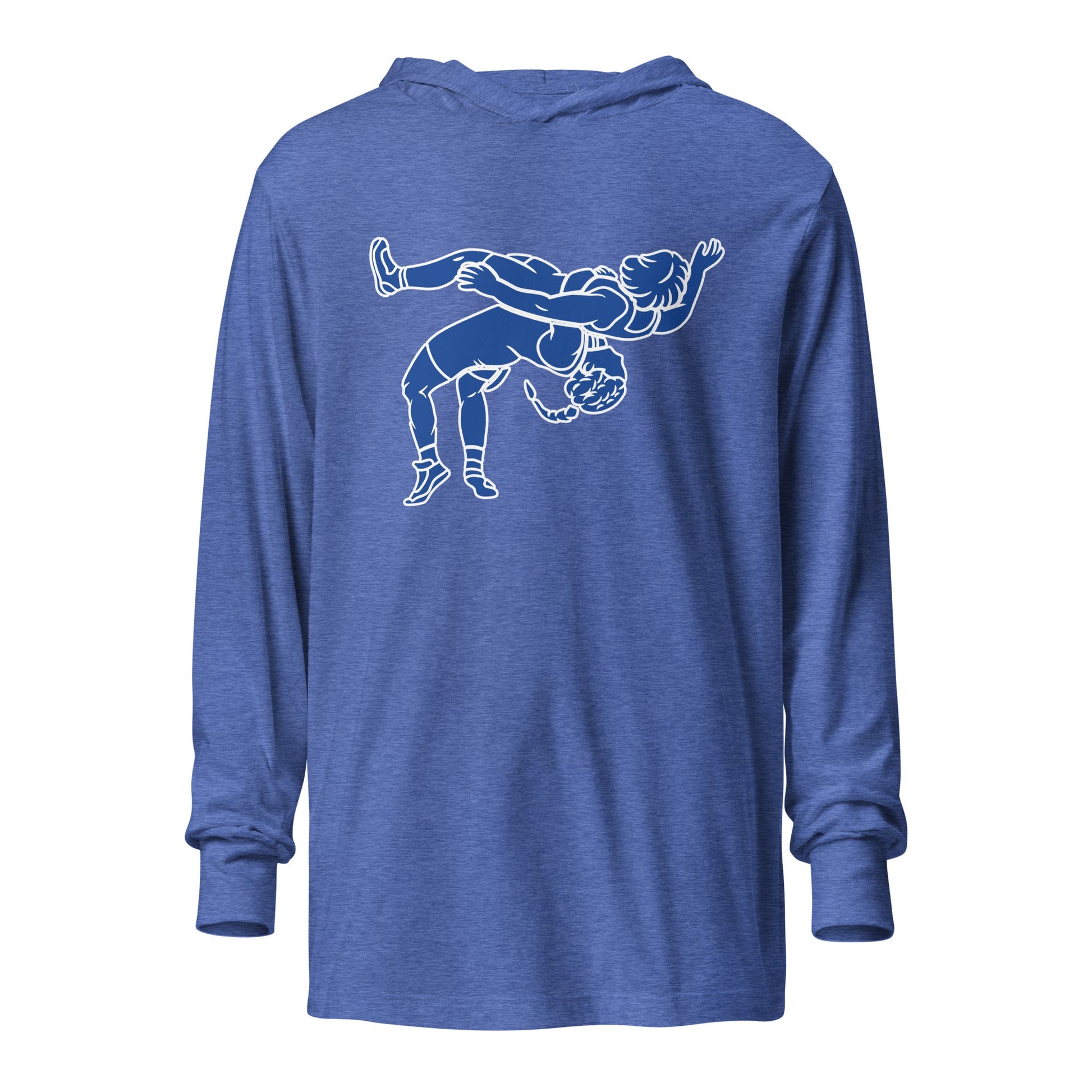 Performance | Hooded Long Sleeve T Shirt | Lady Senators Wrestling | Wrestler Logo