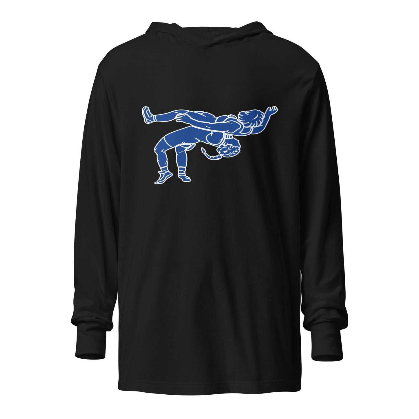 Performance | Hooded Long Sleeve T Shirt | Lady Senators Wrestling | Wrestler Logo