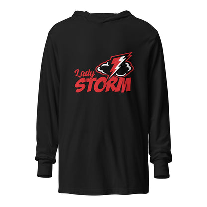 Performance | Hooded Long Sleeve T Shirt | Lady Storm