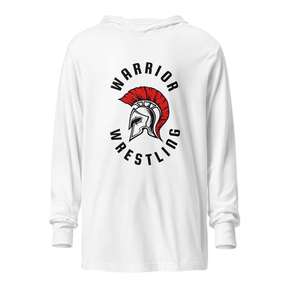 Performance | Hooded Long Sleeve T Shirt | Lafayette Warrior Youth Wrestling | Crest Logo