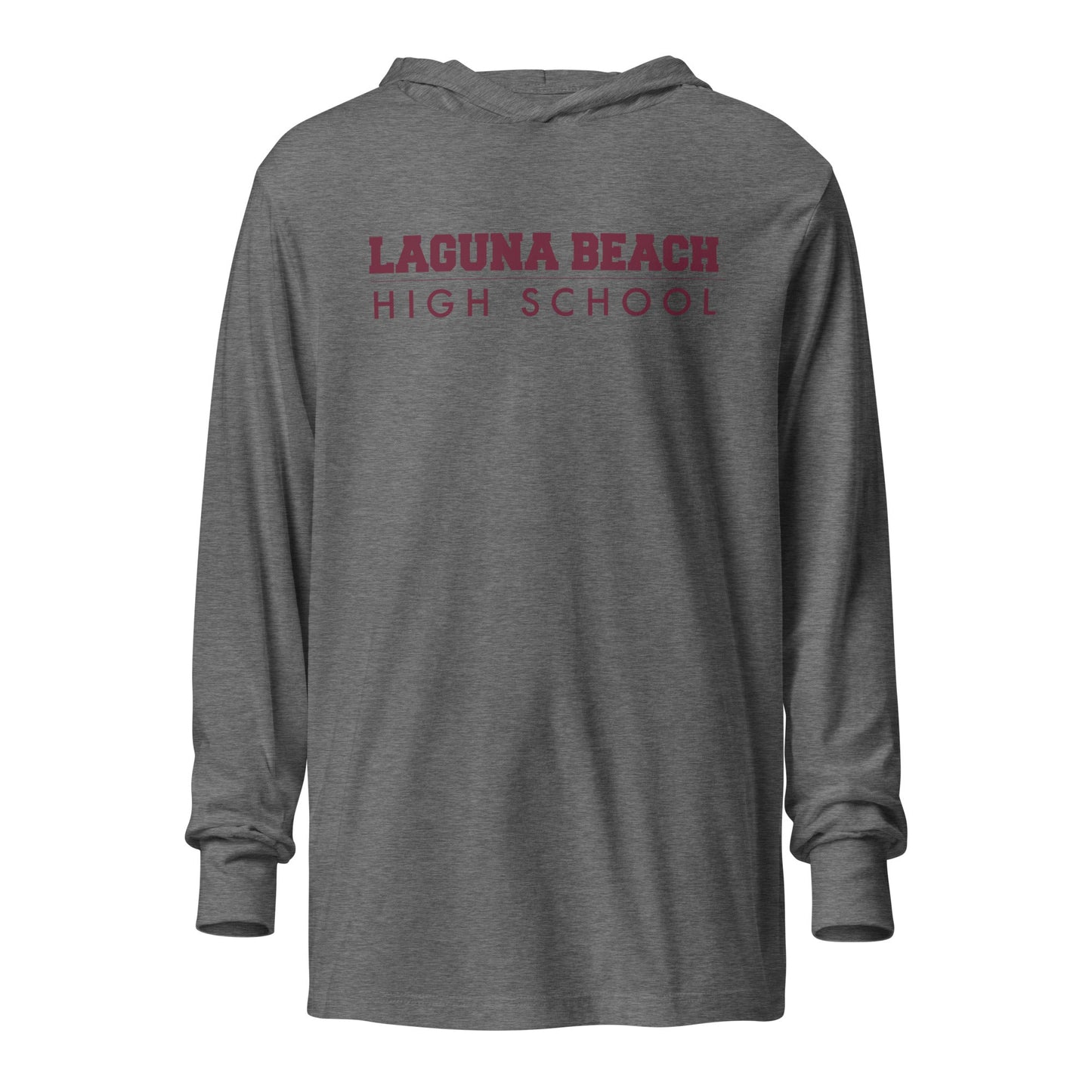 Performance | Hooded Long Sleeve T Shirt | Laguna Beach High School Wrestling | Alt Logo