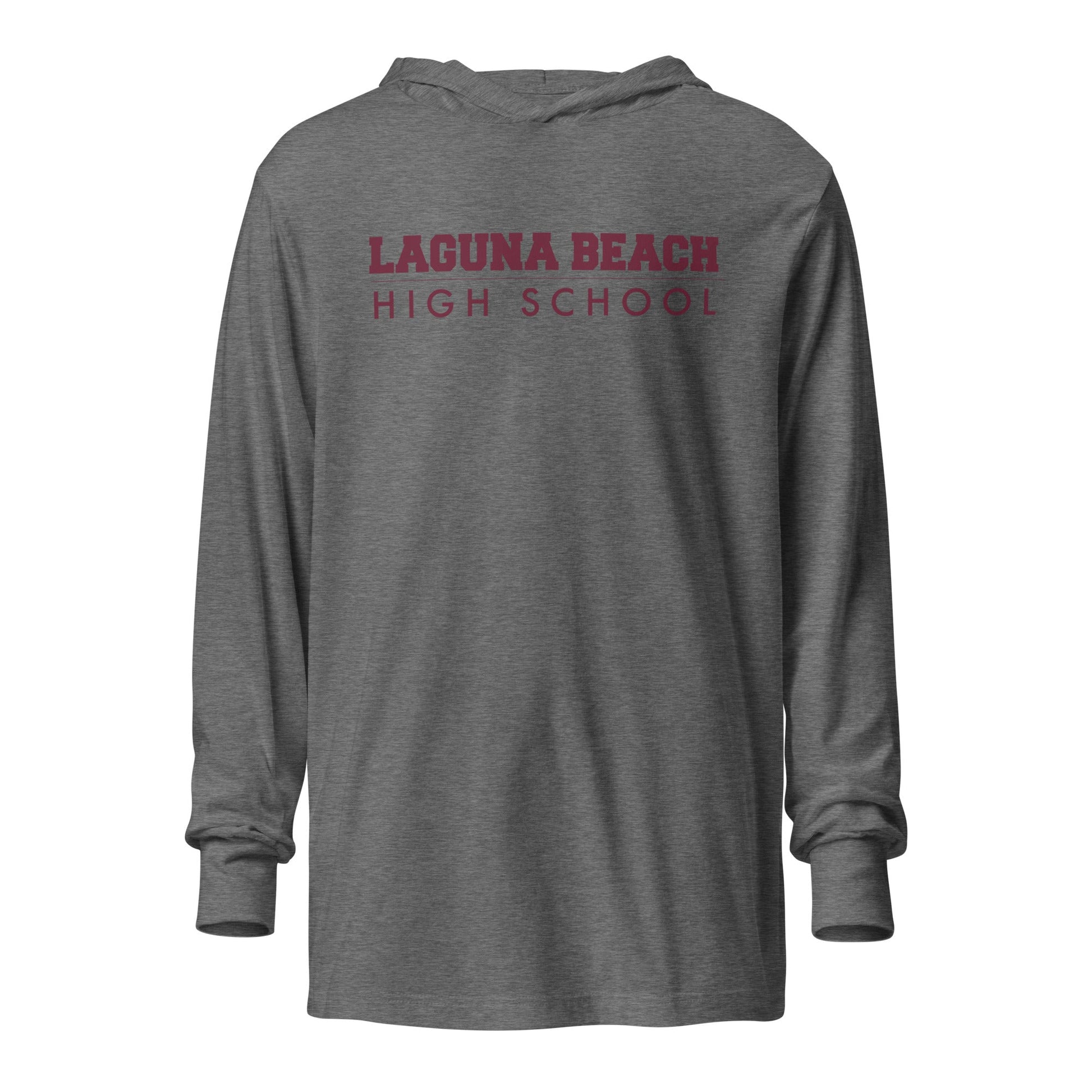 Performance | Hooded Long Sleeve T Shirt | Laguna Beach High School Wrestling | Alt Logo