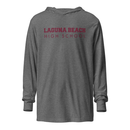 Performance | Hooded Long Sleeve T Shirt | Laguna Beach High School Wrestling | Alt Logo