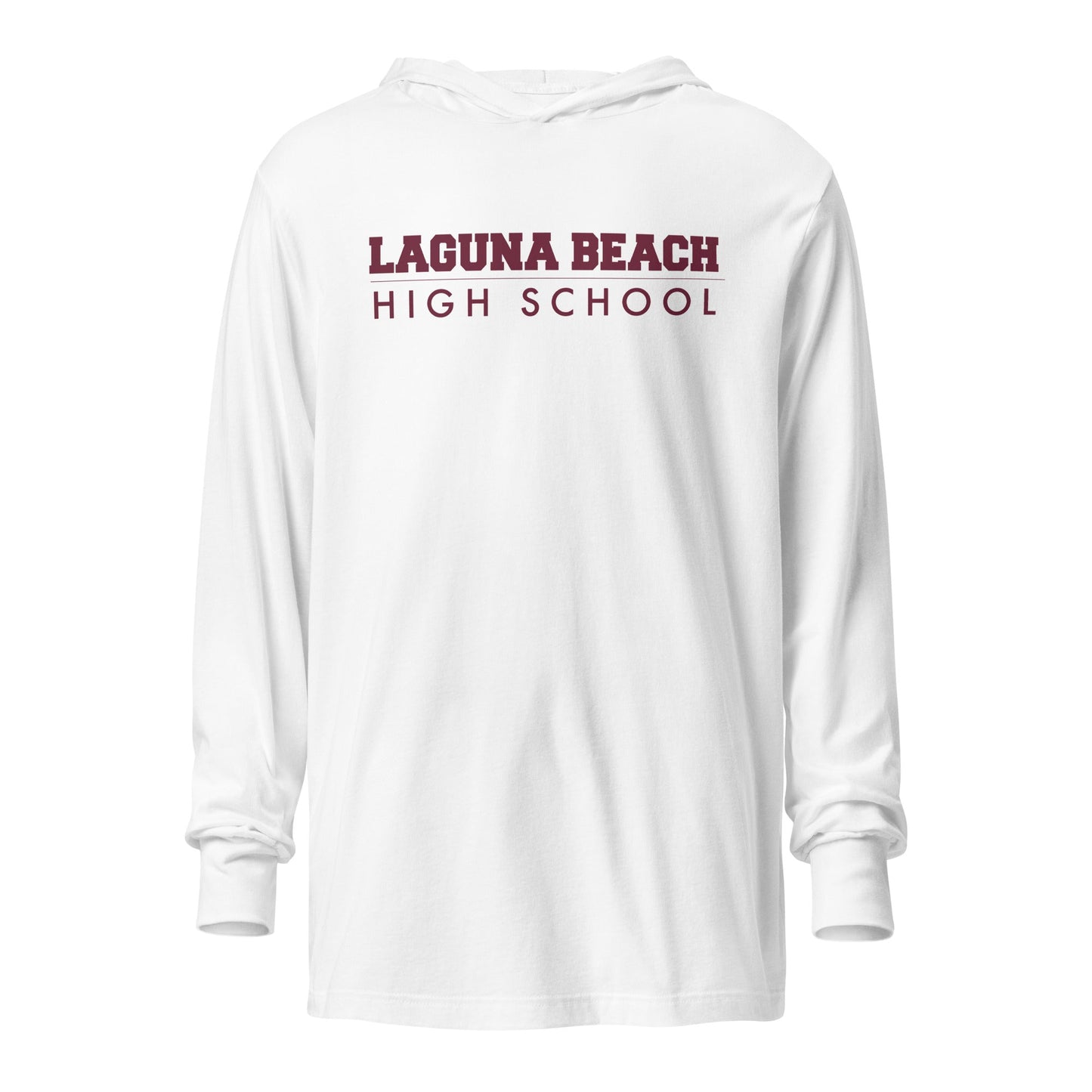 Performance | Hooded Long Sleeve T Shirt | Laguna Beach High School Wrestling | Alt Logo