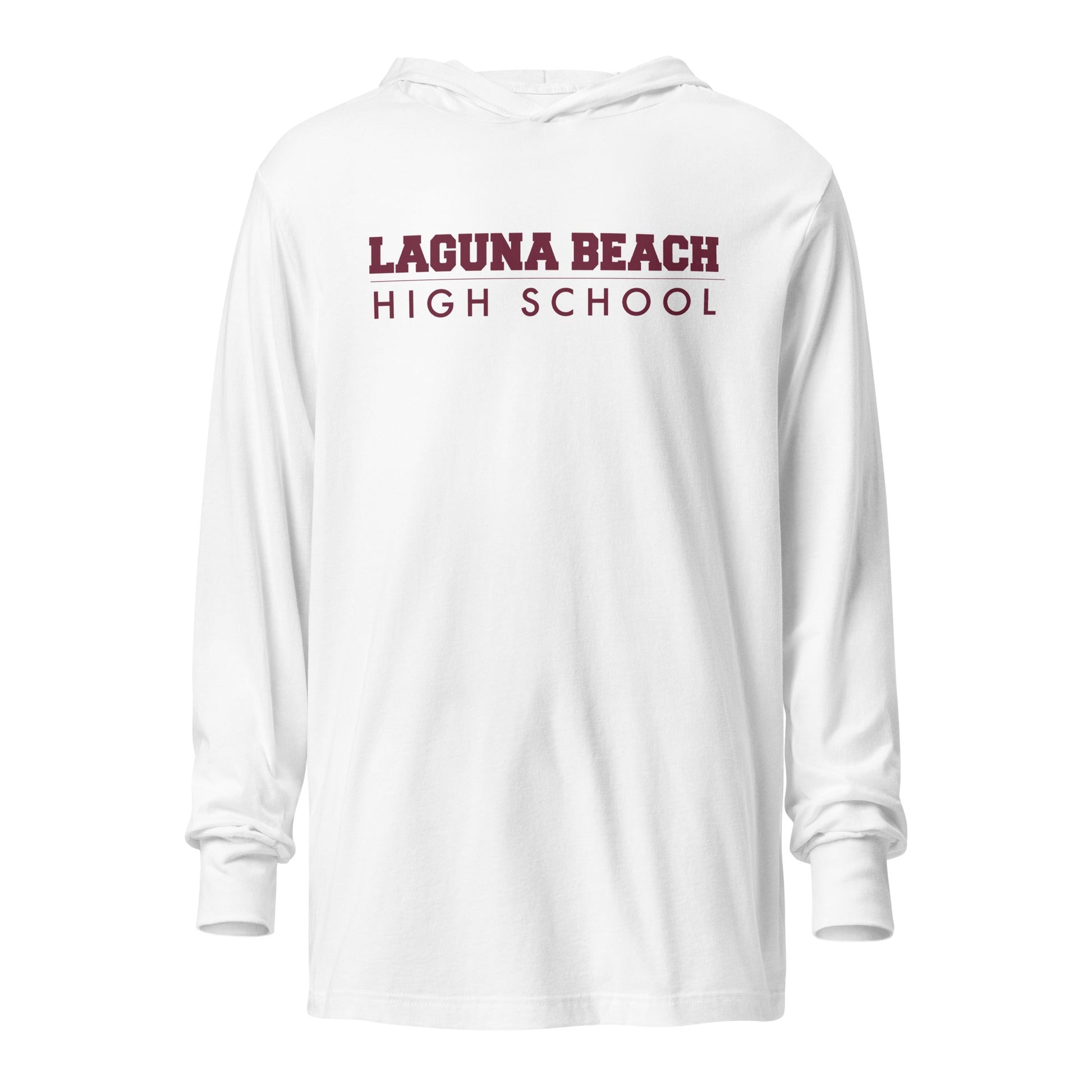 Performance | Hooded Long Sleeve T Shirt | Laguna Beach High School Wrestling | Alt Logo
