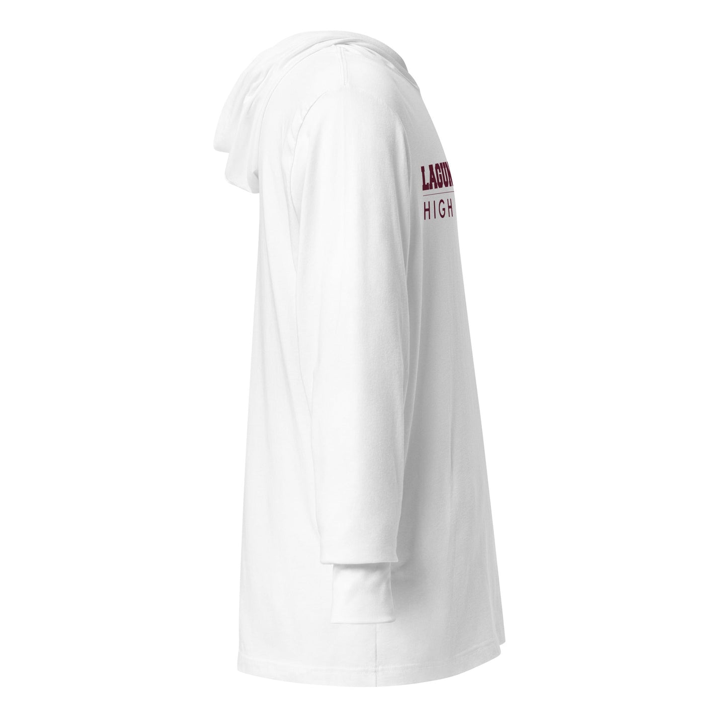Performance | Hooded Long Sleeve T Shirt | Laguna Beach High School Wrestling | Alt Logo
