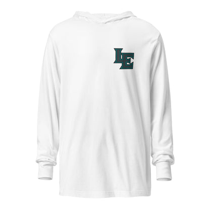 Performance | Hooded Long Sleeve T Shirt | Lake-Erie Panthers | Lettermark Logo